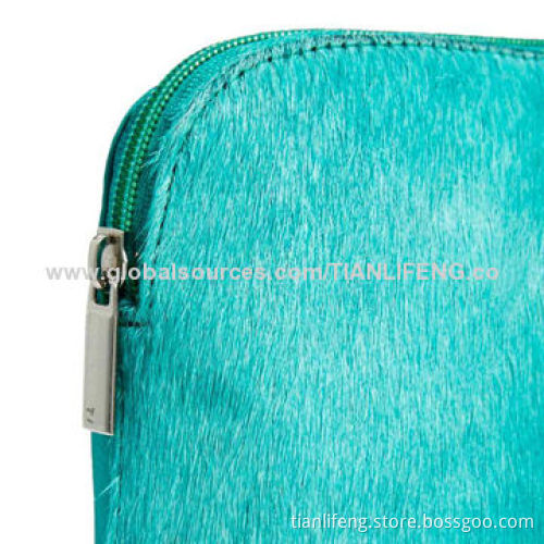 Leather Wallet in Pony and Soft Construction